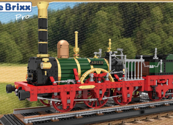Mit der Adler Dampflok steht die nächste BlueBrixx Displaylokomotive in den Startlöchern Mit der Adler Dampflok steht die nächste BlueBrixx Displaylokomotive in den Startlöchern