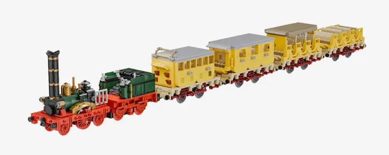 Bluebrixx Adler Dampflokomotive 109362
