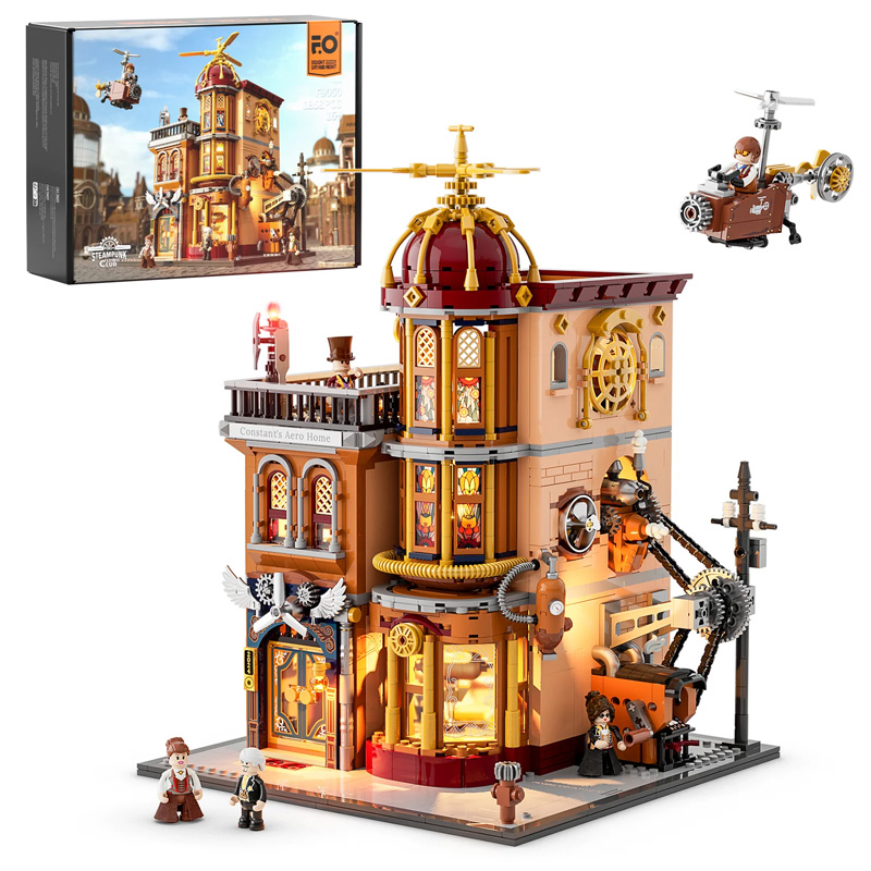 Lumibricks Steampunk Flugclub (F9050)