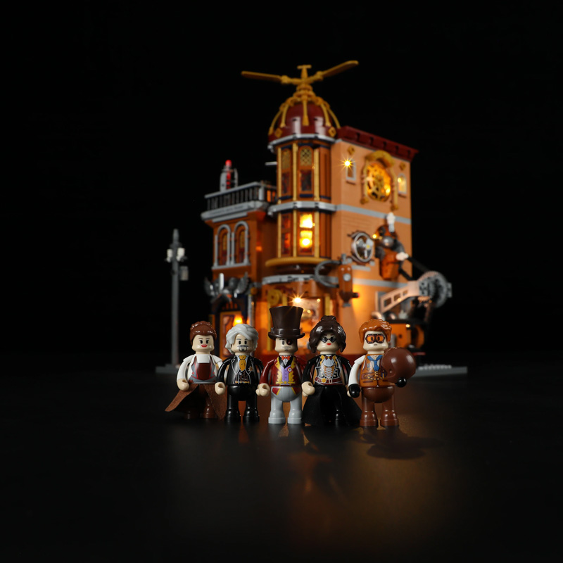 Lumibricks Steampunk Flugclub (F9050)