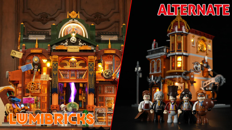Alternate Lumibricks Setampunk Time Rift Flugclub Angebot Titel
