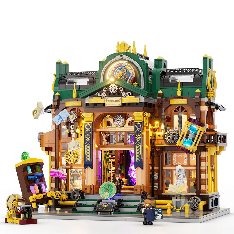 Lumibricks Steampunk Time Rift Bibliothek (L11012)