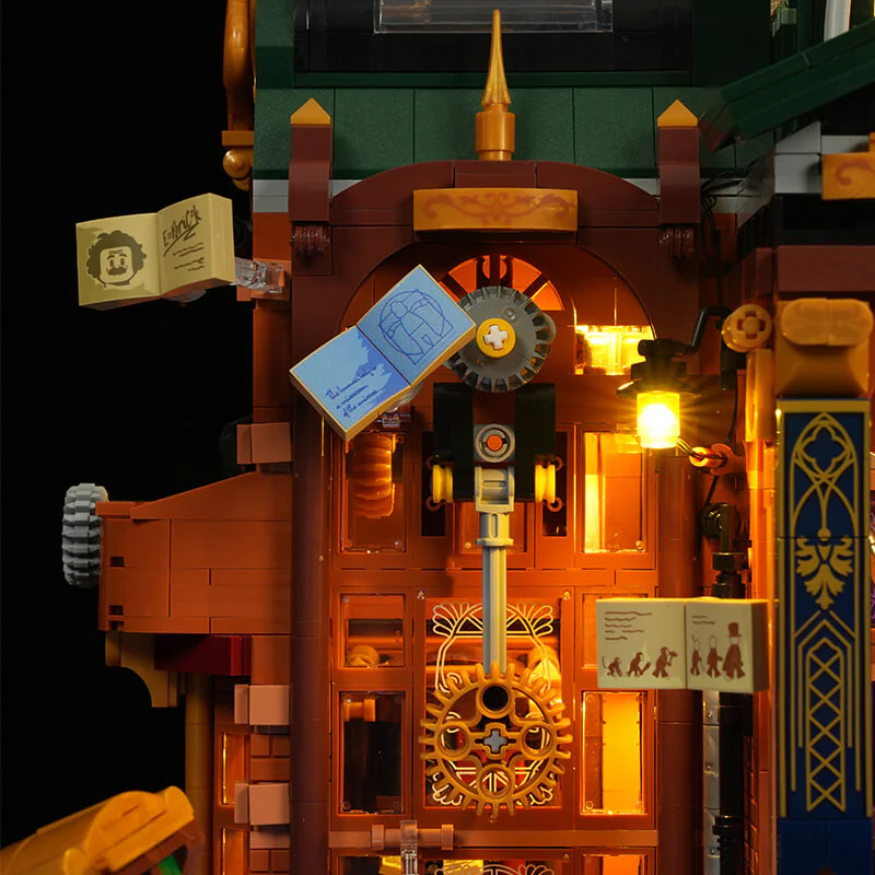 Lumibricks Steampunk Time Rift Bibliothek (L11012)