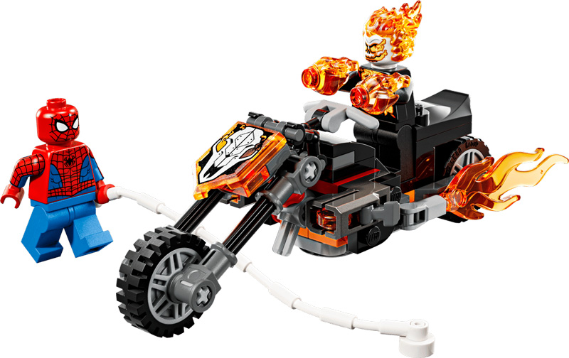 LEGO 76335 Spider-Man vs. Ghost Rider auf seinem Motorrad