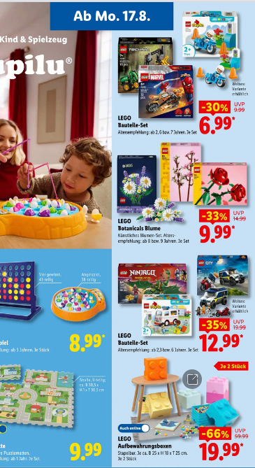 Lidl Prospekt LEGO Angebot