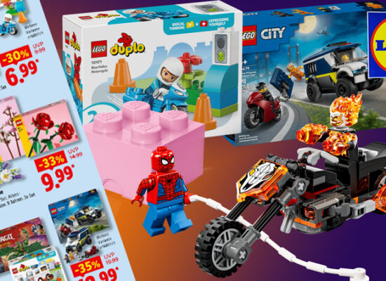 Ab 17. August 2026 in Lidl Filialen: LEGO Botanical-, Ninjago- und City Sets mit bis zu 35 % Rabatt Ab 17. August 2026 in Lidl Filialen: LEGO Botanical-, Ninjago- und City Sets mit bis zu 35 % Rabatt