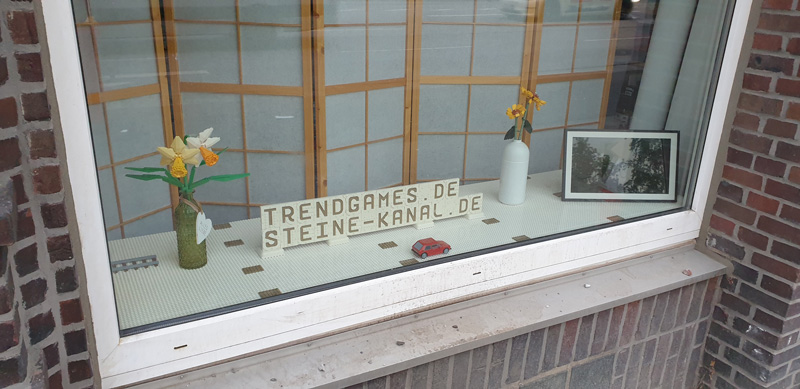 Bausteinstadt Diorama Baufortschritt Teil 2