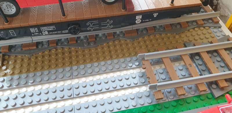 Bausteinstadt Diorama Baufortschritt Teil 2