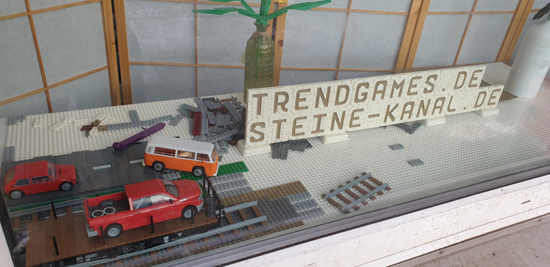 Bausteinstadt Diorama Baufortschritt Teil 2