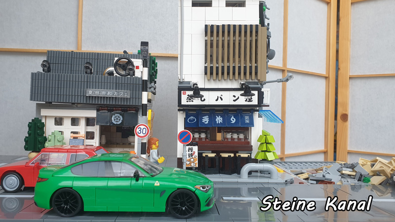 Bausteinstadt Diorama Baufortschritt Teil 2 Titel