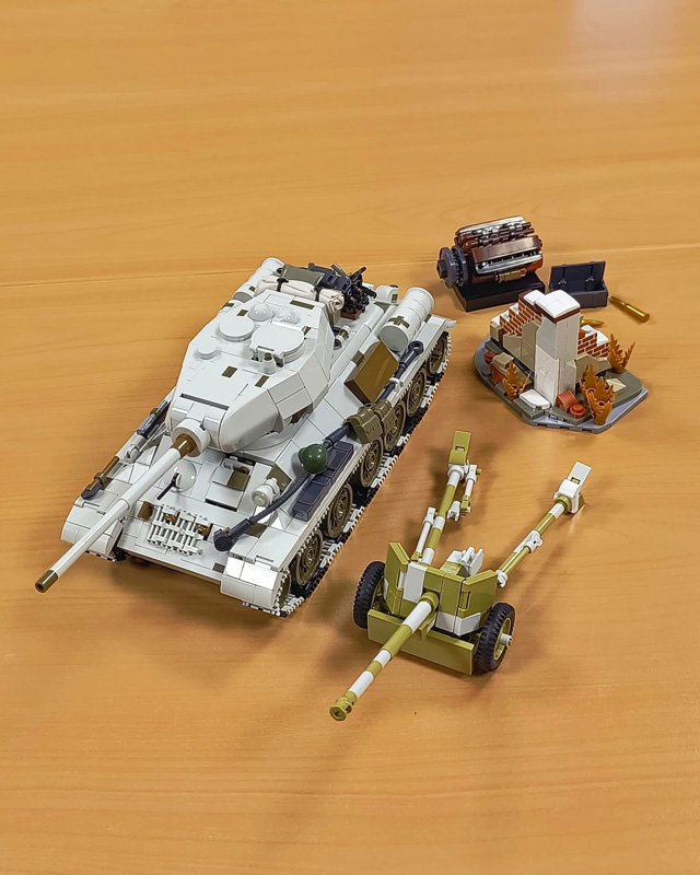 COBI T-34-85 & 7,5 cm PaK 40 (2682) Limited Edition Prototyp