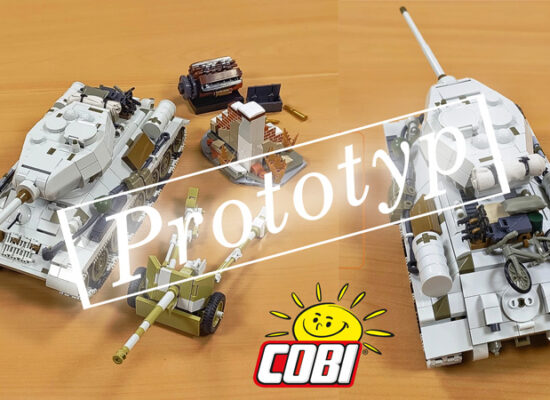 COBI zeigt Prototypen der T-34-85 & 7,5 cm PaK 40 (2682) Limited Edition