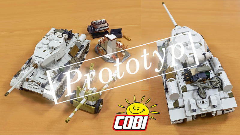 COBI T-34-85 & 7,5 cm PaK 40 (2682) Limited Edition Prototyp Titel