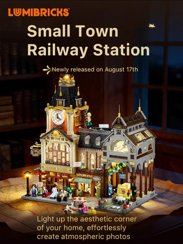 Lumibricks Bahnhof
