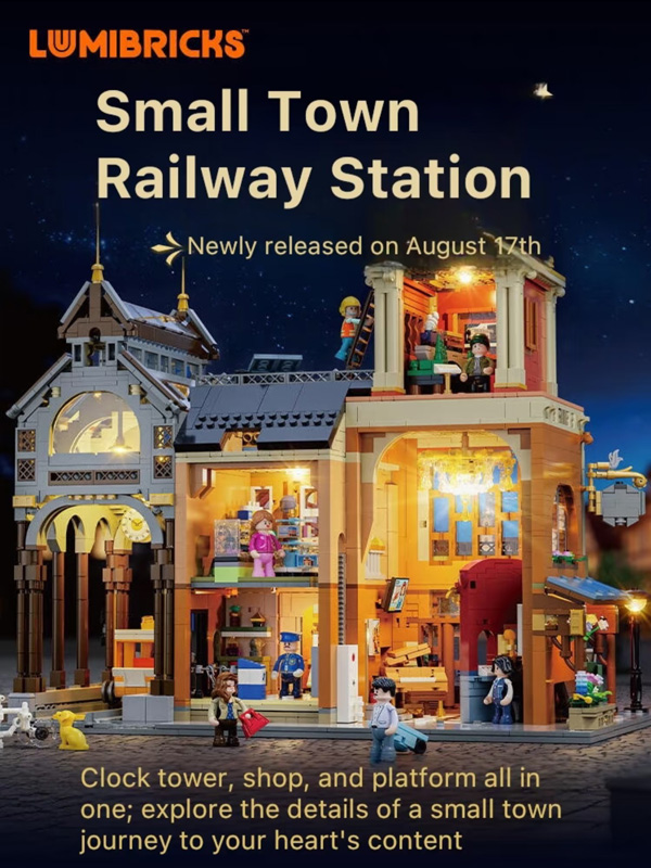 Lumibricks Bahnhof