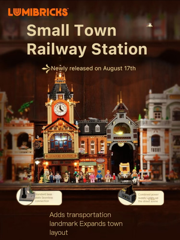 Lumibricks Bahnhof