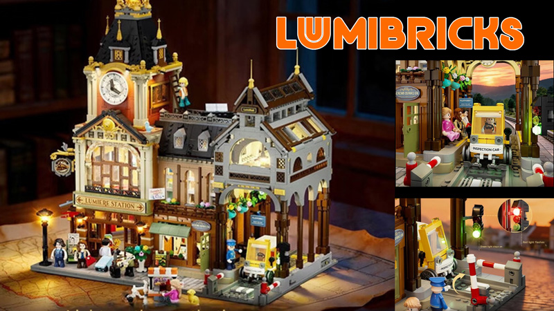 Lumibricks Bahnhof Titel