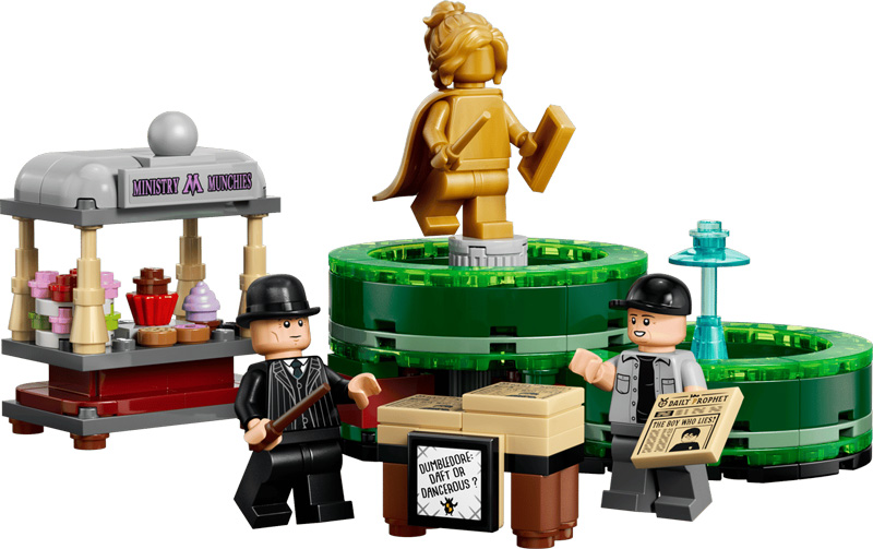 LEGO 40901 Ministry Munchies und Der Tagesprophet-Stand
