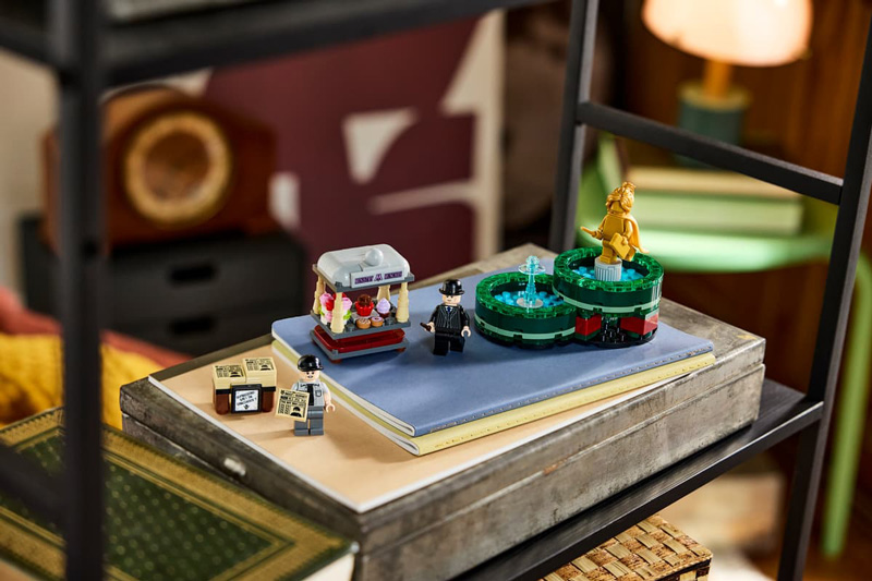 LEGO 40901 Ministry Munchies und Der Tagesprophet-Stand