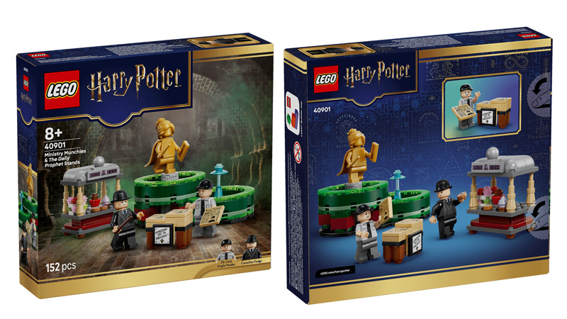 LEGO 40901 Ministry Munchies und Der Tagesprophet-Stand