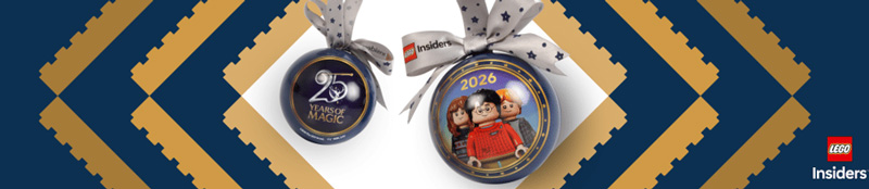 LEGO Insiders Prämie Harry Potter Weihnachtskugeln