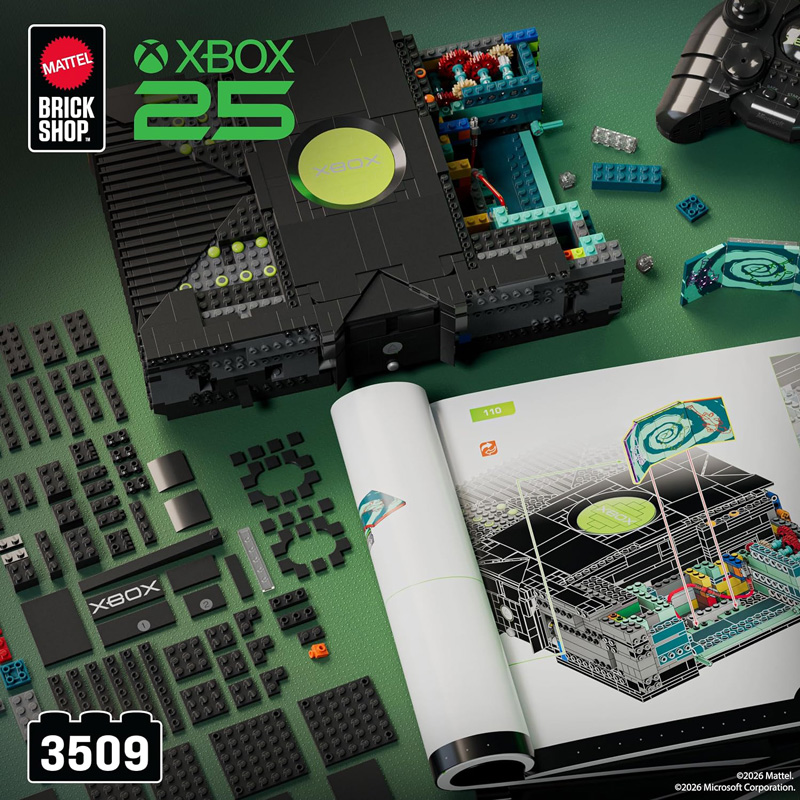 Mattel Brick Shop Xbox25 HYL44