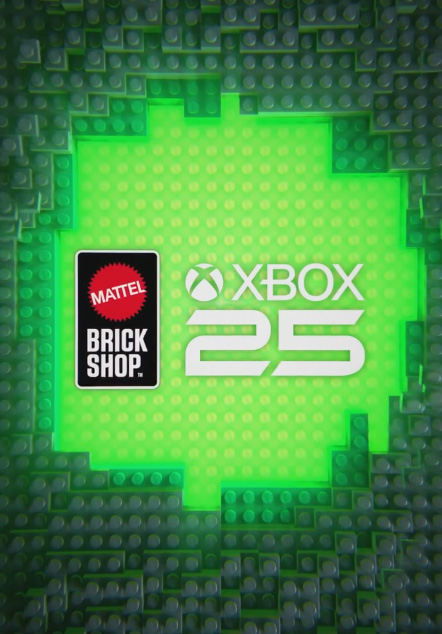 Mattel Brick Shop Xbox 25 Teaser