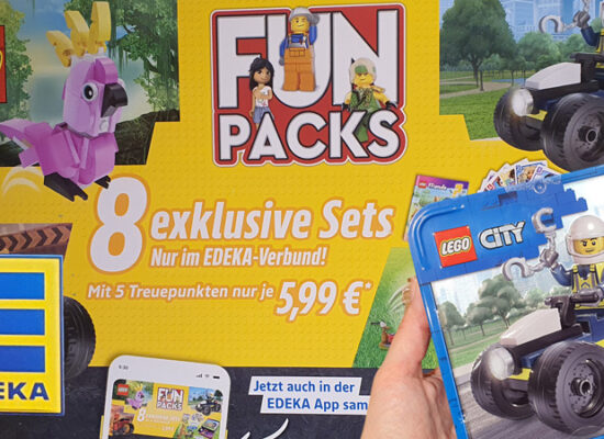 Exklusive LEGO Fun Packs bei Edeka Exklusive LEGO Fun Packs bei Edeka