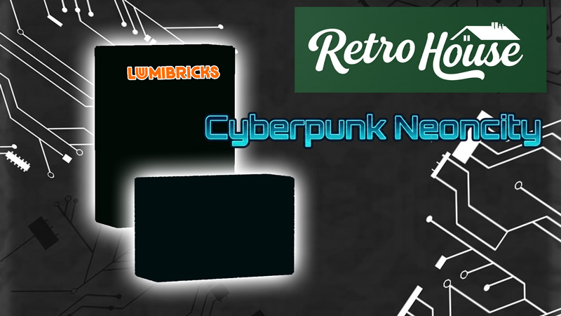 Lumibricks Cyberpunk Retro House Neuheiten Titel