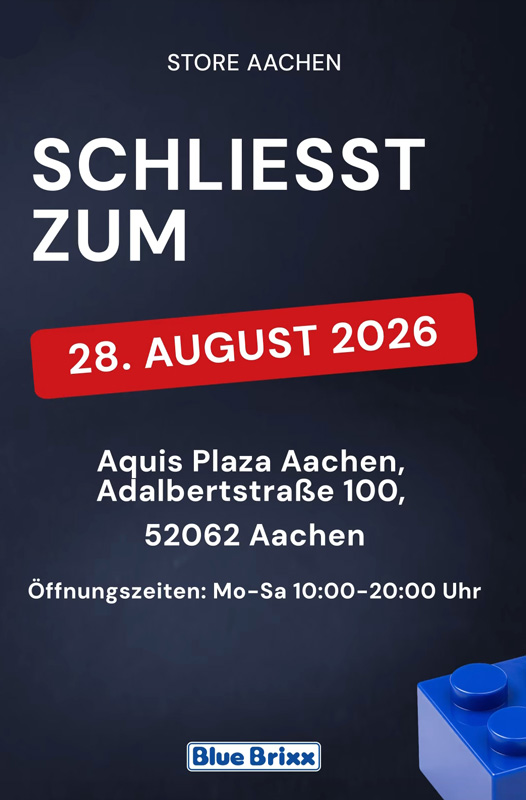 BlueBrixx Store Aachen Schließung