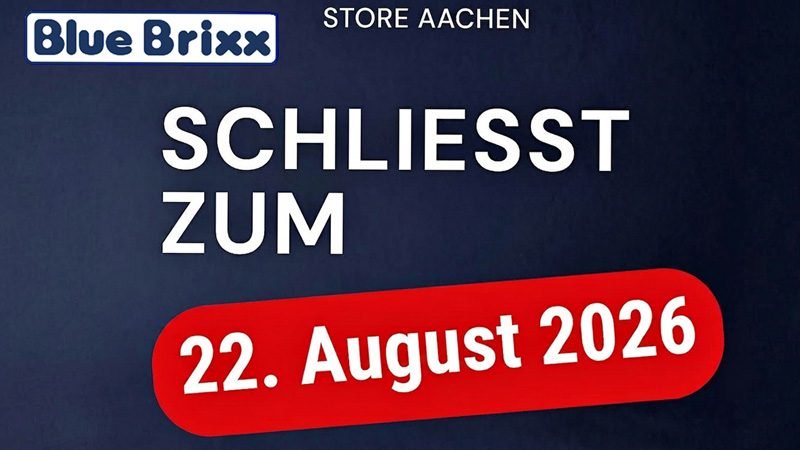 BlueBrixx Store Aachen Schließung Titel