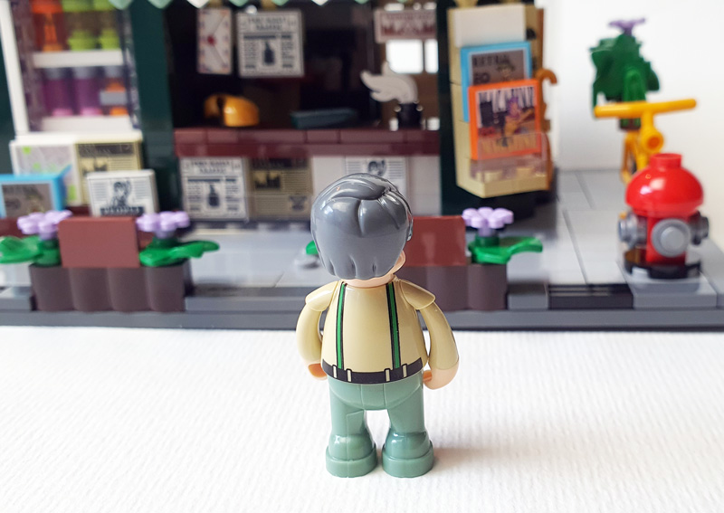 Lumibricks 15001 Newsstand Figur