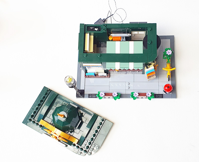 Lumibricks 15001 Newsstand gebaut