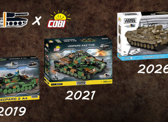 Kooperation mit dem Deutschen Panzermuseum Munster: Leopard 1 A2 A1 von COBI (2634) Kooperation mit dem Deutschen Panzermuseum Munster: Leopard 1 A2 A1 von COBI (2634)