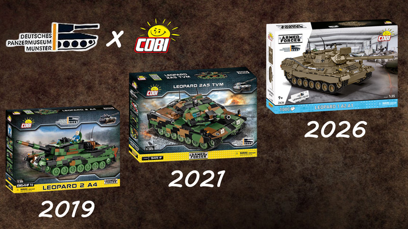 COBI 2634 Leopard 1 A2 A1 Titel