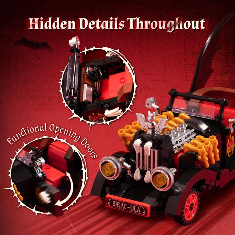 Pantasy Vampire Vintage Car 85071