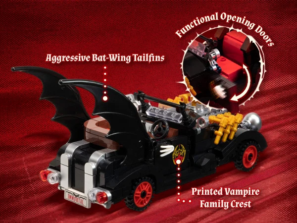 Pantasy Vampire Vintage Car 85071