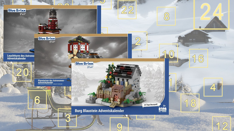 BlueBrixx Adventskalender 2026 Titel