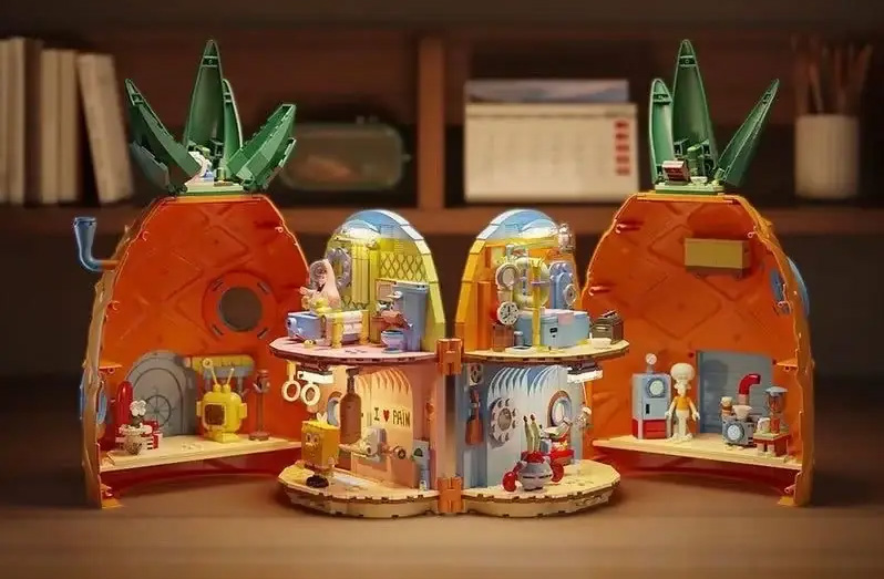 Area-X SpongeBob SquarePants Pineapple House (AB0064)