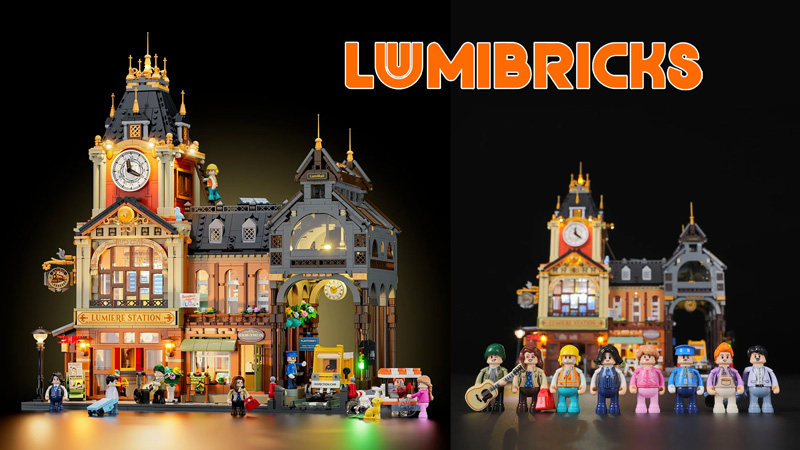 Lumibricks 15017 Train Station Titel