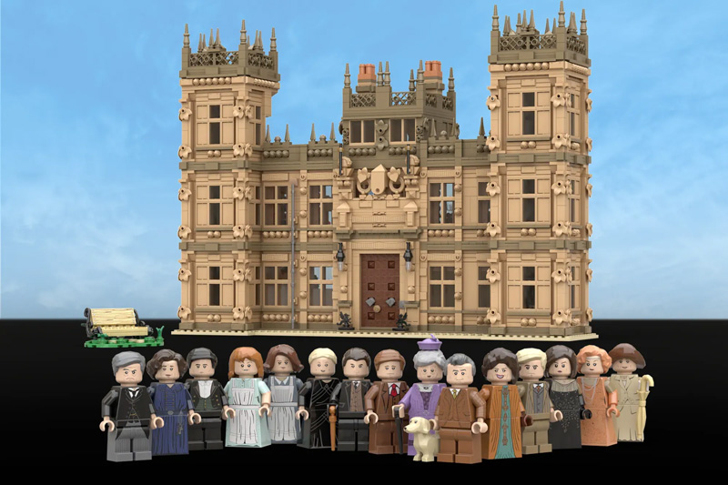 LEGO 21373 Downton Abbey Entwurf