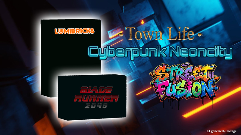 Lumibricks Neuheiten Cyberpunk Street Fusion Blade Runner Titel