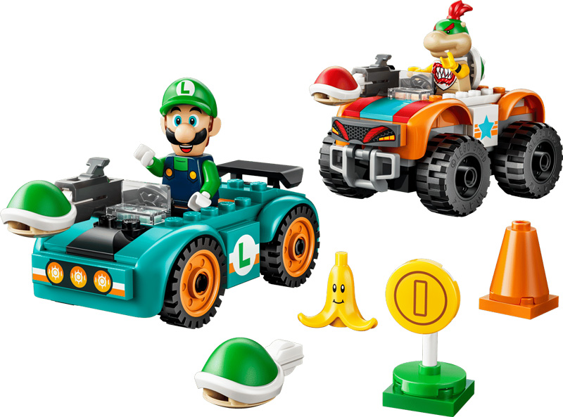 LEGO Super Mario 72056 Luigi & Bowser Jr.s Rennen