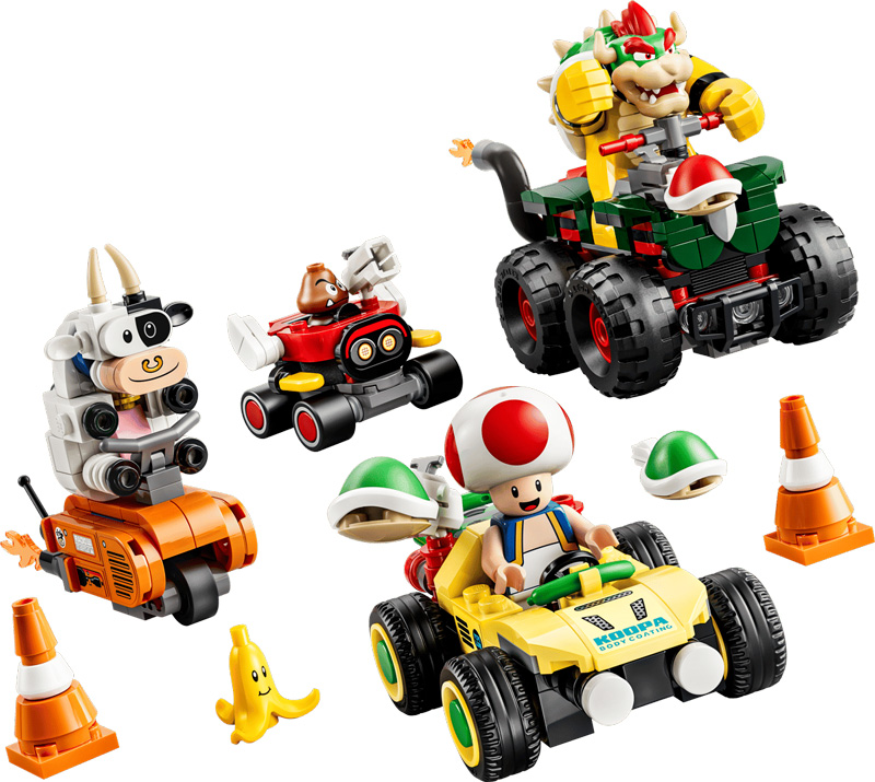 LEGO Super Mario 72058 Bowsers chaotisches Rennen