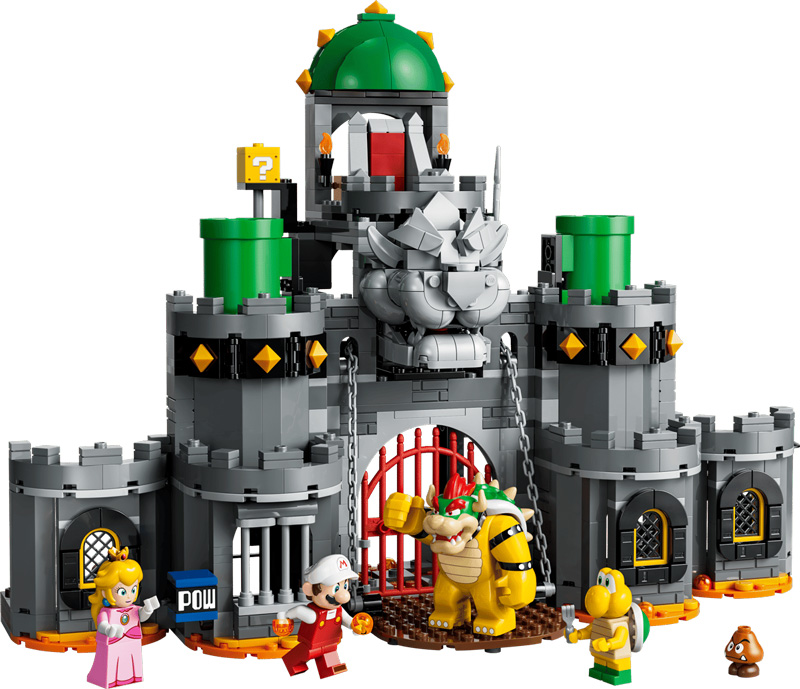 LEGO Super Mario 72060 Feuer-Mario & Bowsers Festung