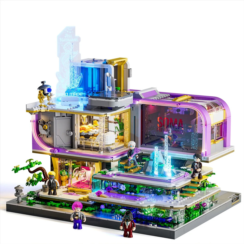 Lumibricks 17013 Cyberpunk Neon Elite Lounge