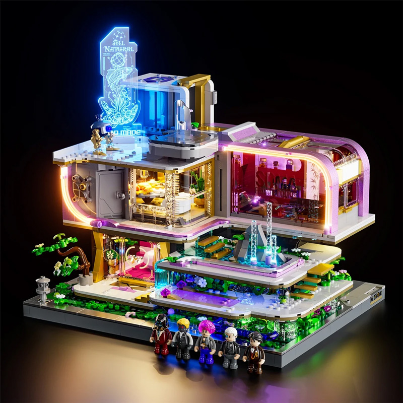 Lumibricks 17013 Cyberpunk Neon Elite Lounge