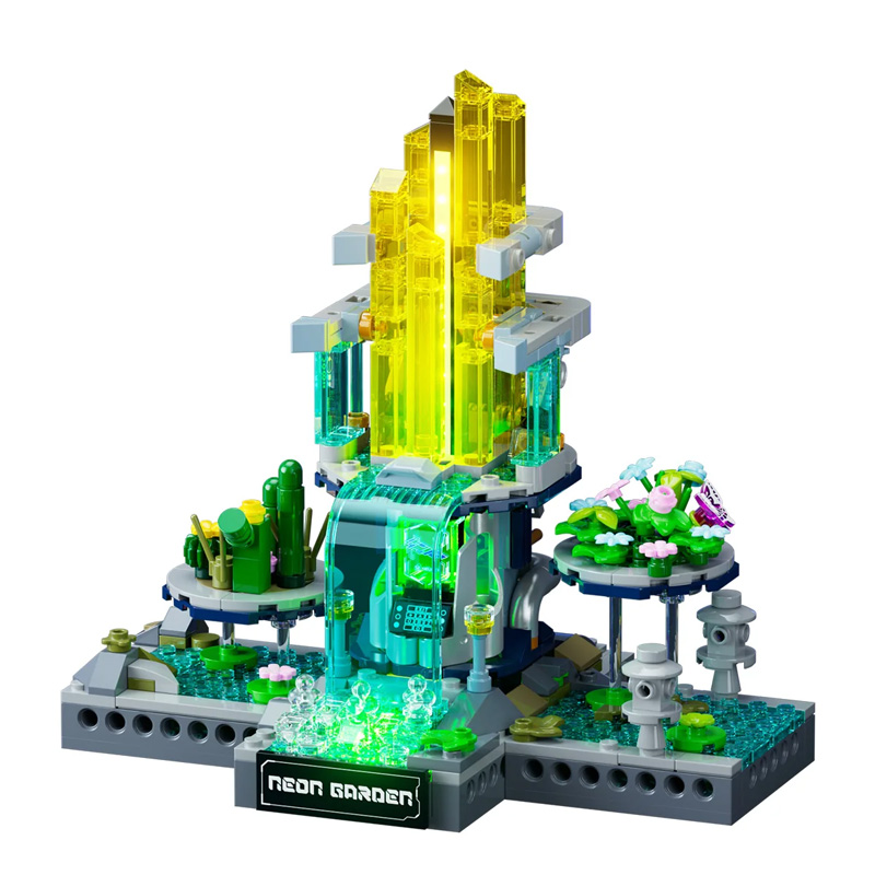 Lumibricks Cyberpunk 17014 Neon Garden
