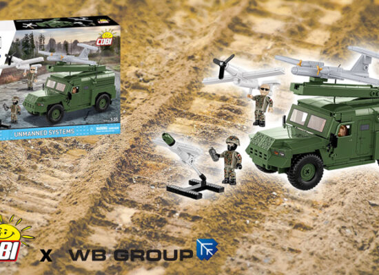 COBI 1459 Unmanned Systems - exklusiv für polnischen Rüstungskonzern WB Group COBI 1459 Unmanned Systems - exklusiv für polnischen Rüstungskonzern WB Group