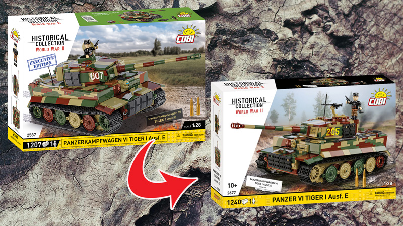 COBI 2677 Panzer VI Tiger Ausf. E Neuauflage Titel